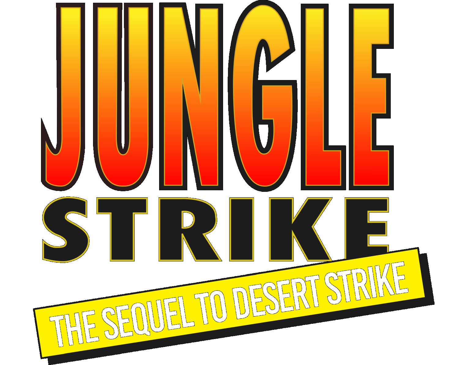 Jungle Strike logo for Super Famicom
